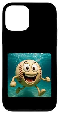 Baseball Diving Underwater Ocean Diver Swimming Summer Case for iPhone 12 mini