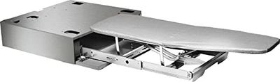 ASKO HI1153S Kit de superposition lave-linge/sèche-linge avec une planche à repasser coulissante, Inox