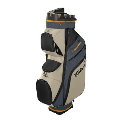Wilson Borsa I-Lock Dry Cart Grigio/Cachi/Arancione