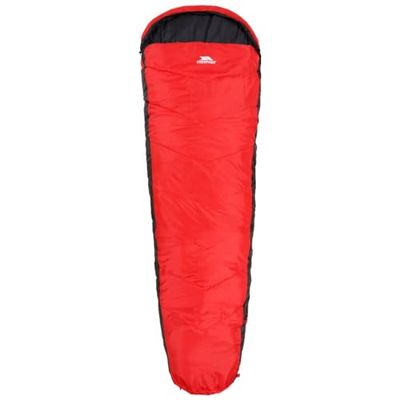 Trespass Doze Saco de dormir, homem, homem, vermelho, 230 x 85 x 55 cm