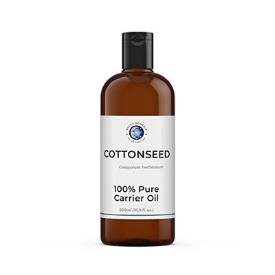 Mystic Moments Aceite portador de semilla de algodón, 1 Litre, 100% puro