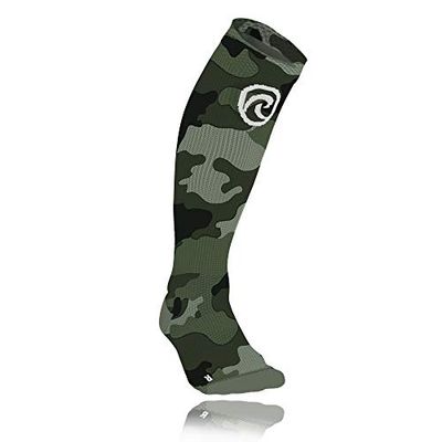 Rehband Qd - Calcetines de compresión (Talla S), diseño de Camuflaje