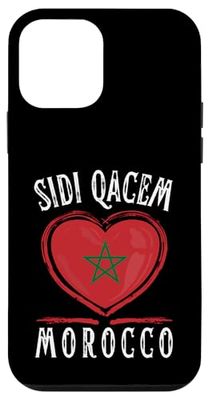 Morocco Flag Heart Sidi Qacem City Case for iPhone 12 mini