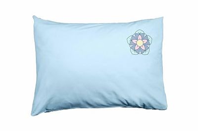Bona Basics, Federa decorativa per cuscino, decorazione per la casa, per divano, caffetteria, dimensioni: 50 x 35 cm, colore: blu chiaro