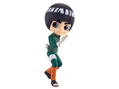 Banpresto, Q Posket Rock Lee Naruto Shippuden figuur 14 cm, meerkleurig BP88252