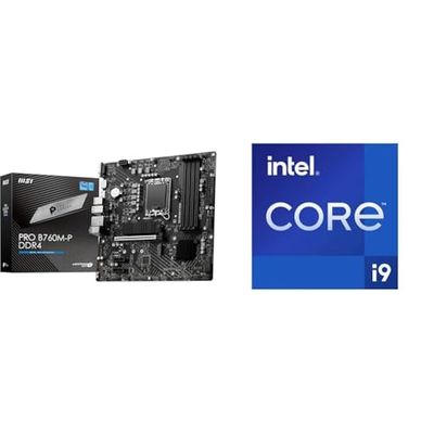 MSI PRO B760M-P DDR4 Motherboard + Intel® Core™ i9-14900KF Desktop Processor 24 cores
