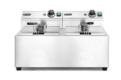 HENDI 207307 Friteuse Mastercook - 2 x 8 L