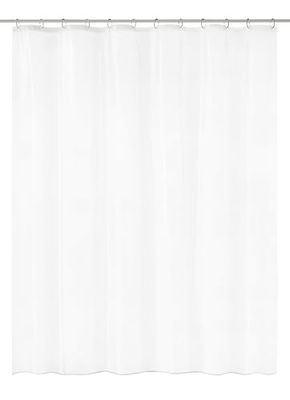 Kleine Wolke Phönix 4945100305 - Tenda da Doccia, 180 x 200 cm, Colore: Bianco