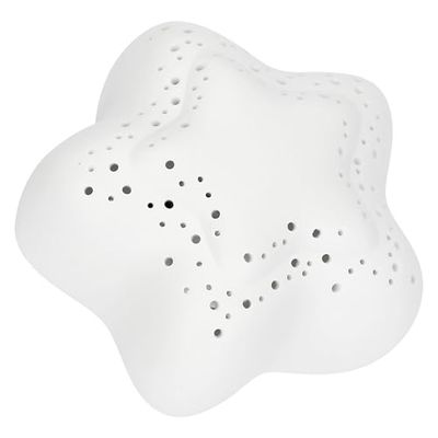 THUN - Mini lampe étoile - porcelaine - Collection Bonbonnière - 10 x 5 x 9,5 cm