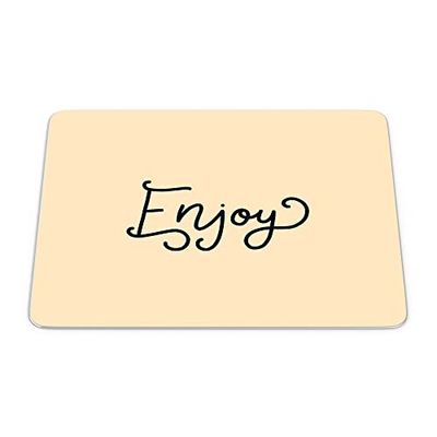 Bonamaison, Rectangle Pop Art Digital Printed Mouse Pad, Non-Slip Base, for Office and Home, Size: 22 x 18 cm
