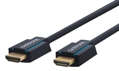 Clicktronic High Speed HDMI naar HDMI kabel 1.4 met Ethernet - 4K 60 Hz Ultra HD 18Gbps - Dolby Vision HDR 3D - HDMI ARC-kabel voor soundbar, tv PS5 PS4 Xbox, monitor, Nintendo Switch, 15 m