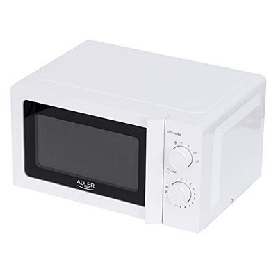 Adler AD 6205 - Microonde 700 W, 20 l, colore: Bianco