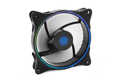 Coolbox Deep Iris - Ventilador 12cm, 1100RPM A-RGB, 120 x 120 x 25 mm