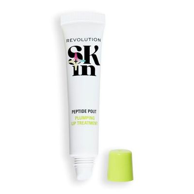 Revolution SKin, Peptide Pout Lip Balm, Bálsamo Labial Hidratante y Voluminizador, Vegano y Libre de Crueldad, 15ml