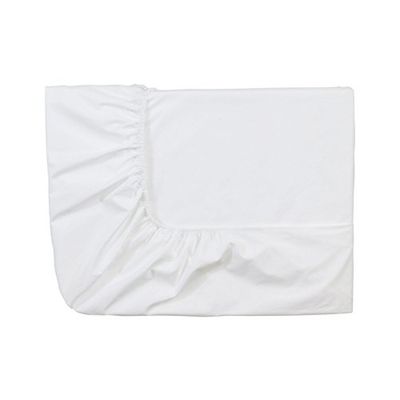 Essix - Hoeslaken Triumph Line katoensatijn, 160 x 200 cm, wit