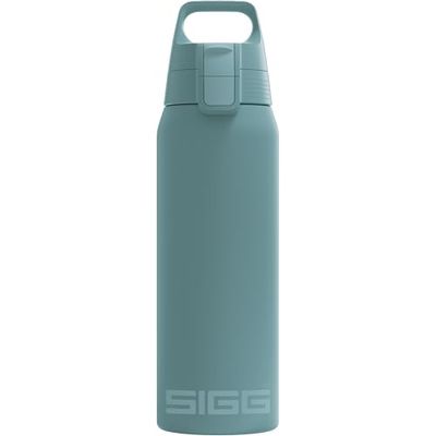SIGG - Geïsoleerde waterfles - Shield Therm One - Geschikt voor koolzuurhoudende dranken - Lekvrij - Vaatwasmachinebestendig - BPA-vrij - 90% gerecycled roestvrij staal - 0,5L/0,75L/1L
