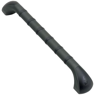 HOMECRAFT Prima Outdoor Grab Rail – Slip Resistant Handrail, Weatherproof Hand Rail, Mounted Grab Rails for Bathroom, Bath Handles, Durable Grab Bars and Grab Handles for Elderly Support, Green/Black
