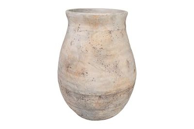 JARRON BOCA ANCHA TERRACOTA