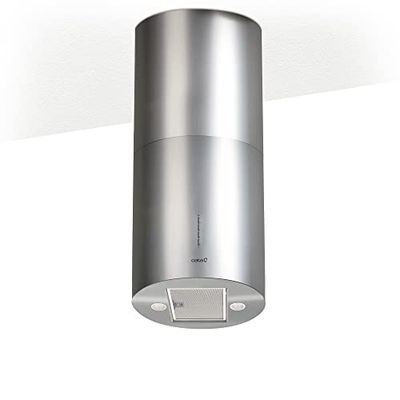 CATA Modelo Ilha Farol X | 3 extração | exaustor cozinha 800 m3/h-340 m3/h | Acabamento em aço inoxidável, [classe de eficiência energética, 2 velocidades