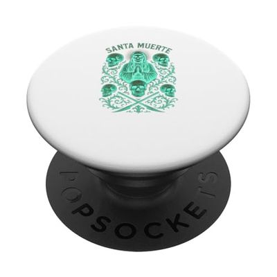 Santa Muerte Esqueleto Santo PopSockets PopGrip Adhesivo