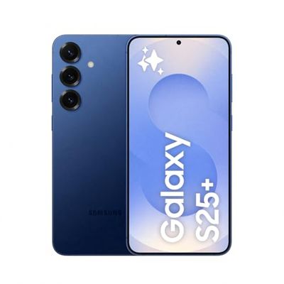 Samsung Galaxy S25+ 256GB Teléfono Móvil con IA, Galaxy AI, 12GB RAM, Cámara 50MP, Dual SIM, IP68, Garantía del Fabricante 3 Años + 1 Año Extra, Color Azul Marino (Versión Española)