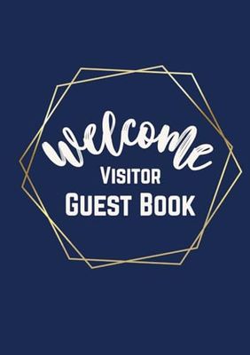 Guest Book for Vacation Homes: Logbook and Notebook for Guest Houses | 7 x 10 in Hardcover