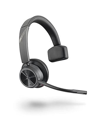 POLY Voyager 4310 UC Headset Bedraad en draadloos Hoofdband Kantoor/callcenter USB Type-C Bluetooth Zwart