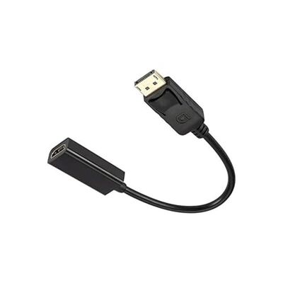 Glowster Adaptateur Display Port vers HDMI 4K - Connectez-Vous avec Une qualité supérieure - Transmet Facilement des vidéos et de l'audio Haute définition - Idéal pour Les moniteurs, Les téléviseurs