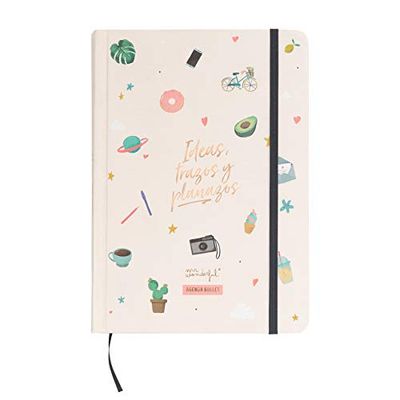 Mr. Wonderful Timeless Bullet Agenda Ideas, Traces and Plannings, Multicolour, 0