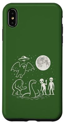 Bigfoot, Alieni, UFO & Loch Ness Buongiorno Custodia per iPhone XS Max