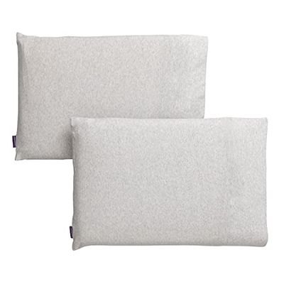 ClevaMama Jersey bomull junior örngott (2-pack) - grå