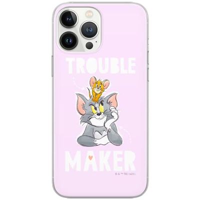 ERT GROUP etui na telefon Apple Iphone 6/6S, case oryginalny i oficjalnie licencjonowany przez Tom and Jerry, wzór Tom i Jerry 006, optymalnie dopasowane, plecki z TPU