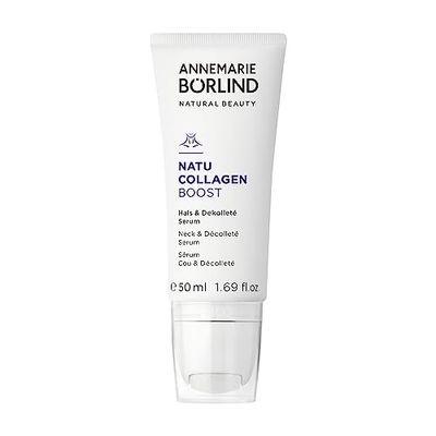 ANNEMARIE BÖRLIND NATUCOLLAGEN Neck & Neck Serum (50 ml) - särskilt närande och återfuktande. Tolerans och effektivitet vetenskapligt bekräftad. Vegan.