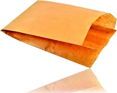 PARENCE - Bolsa de Kraft, bolsas de regalo, bolsas de regalo de Kraft, pequeñas bolsas de regalo de cumpleaños, sobres vintage, sobres de regalo de Navidad (100, 12 x 5 x 21 cm)