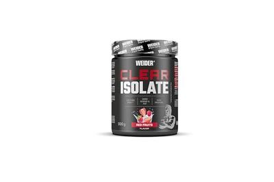 Weider Clear Isolate - Poudre de Protéines de Lactosérum - Haute Teneur en Protéines, Boisson Rafraîchissante & Fruitée - 500g - Fruits Rouges