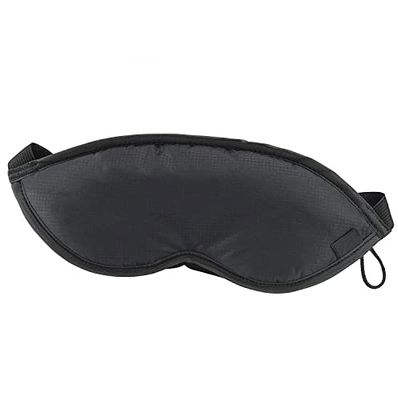 Lewis N. Clark - Anti-face com alças ajustáveis que bloqueia toda a luz, Preto, Anti-face para dormir