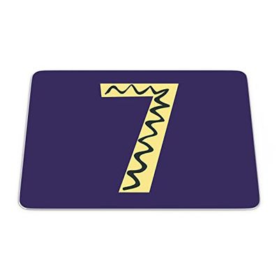Bonamaison, Rectangle Pop Art Digital Printed Mouse Pad, Non-Slip Base, for Office and Home, Size: 22 x 18 cm
