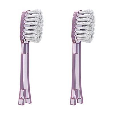 Ionickiss Têtes de rechange pour brosse à dents électrique et manuelle Ionickiss Ionic (Soft Regular, Rose)