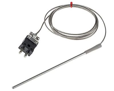 RS PRO Termocoppia in acciaio inox tipo J, Ø 4,5 mm x 150 mm → +350 °C