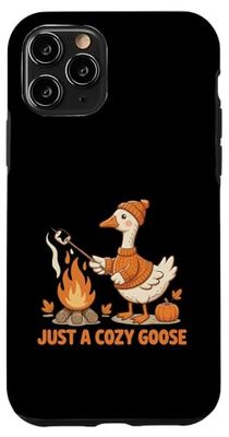 Just a Cozy Goose Autumn Fall Pumpkin Case for iPhone 11 Pro