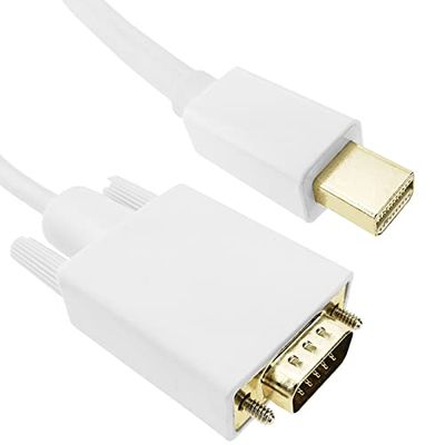 BeMatik - Mini DisplayPort-kabel mannelijk naar VGA mannelijk 1 m