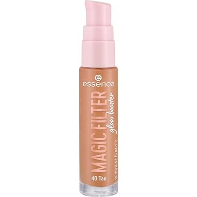 essence MAGIC FILTER Glow Booster Base N° 40 Nude nourrissante, effet colorant, adoucissant, naturel, radiant, végétalien, sans parfum, sans alcool, sans paraben, 1 pièce (14 ml)
