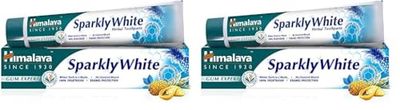 Himalaya Herbal Healthcare Sparkly White Toothpaste 75ml (Pack of 2)