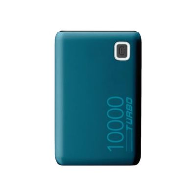 Cellularline - ESSENCE TURBO 10000 - Caricabatterie Portatile 10000mAh Power Delivery 20W - Fast Charging - Soft Touch Finishing - Verde
