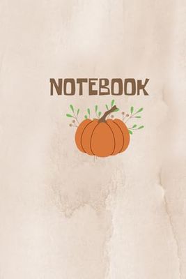 Cozy Autumn Notebook: 120 blank lined pages I 6"×9"