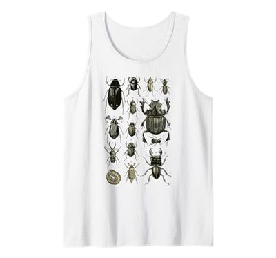 Insetti Specie divertente Insetti Entomologia Vintage Entomologo Canotta