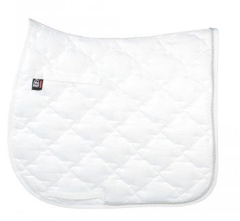 PFIFF DR Tapis de Selle 'New Luxus'. avec Cordon, Blanc Full