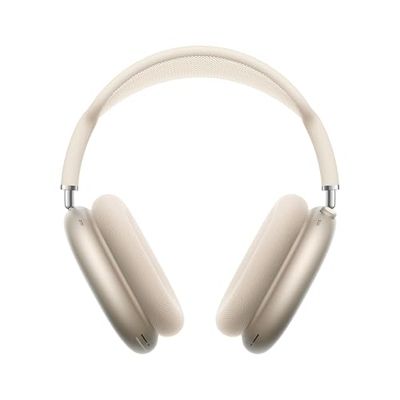 Apple AirPods Max Cuffie wireless over-ear, Cancellazione attiva del rumore di livello pro, Modalità Trasparenza, Audio spaziale personalizzato, Ricarica USB-C, Cuffie Bluetooth per iPhone, Galassia