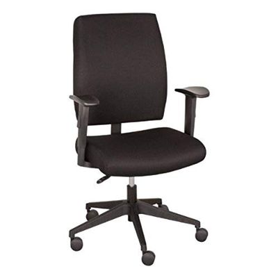 Norwood Commercial Furniture NOR-T3002-SO Multi-Adjustable Office Chair, Black