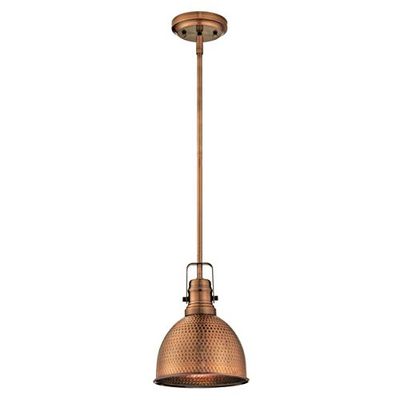 Westinghouse Candeeiro de teto suspenso de 1 luz E27, Washed cobre